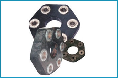 Hexagonal Lister Coupling Rubbers